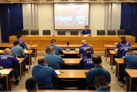 中國(guó)船舶風(fēng)帆公司召開四月份經(jīng)營(yíng)運(yùn)行分析會(huì)